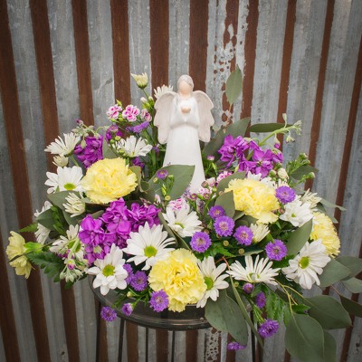 Angel's Wings Centerpiece from Marion Flower Shop in Marion, OH